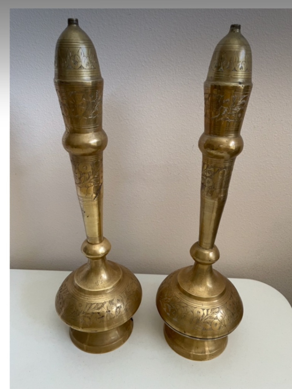 vintage brass home accent